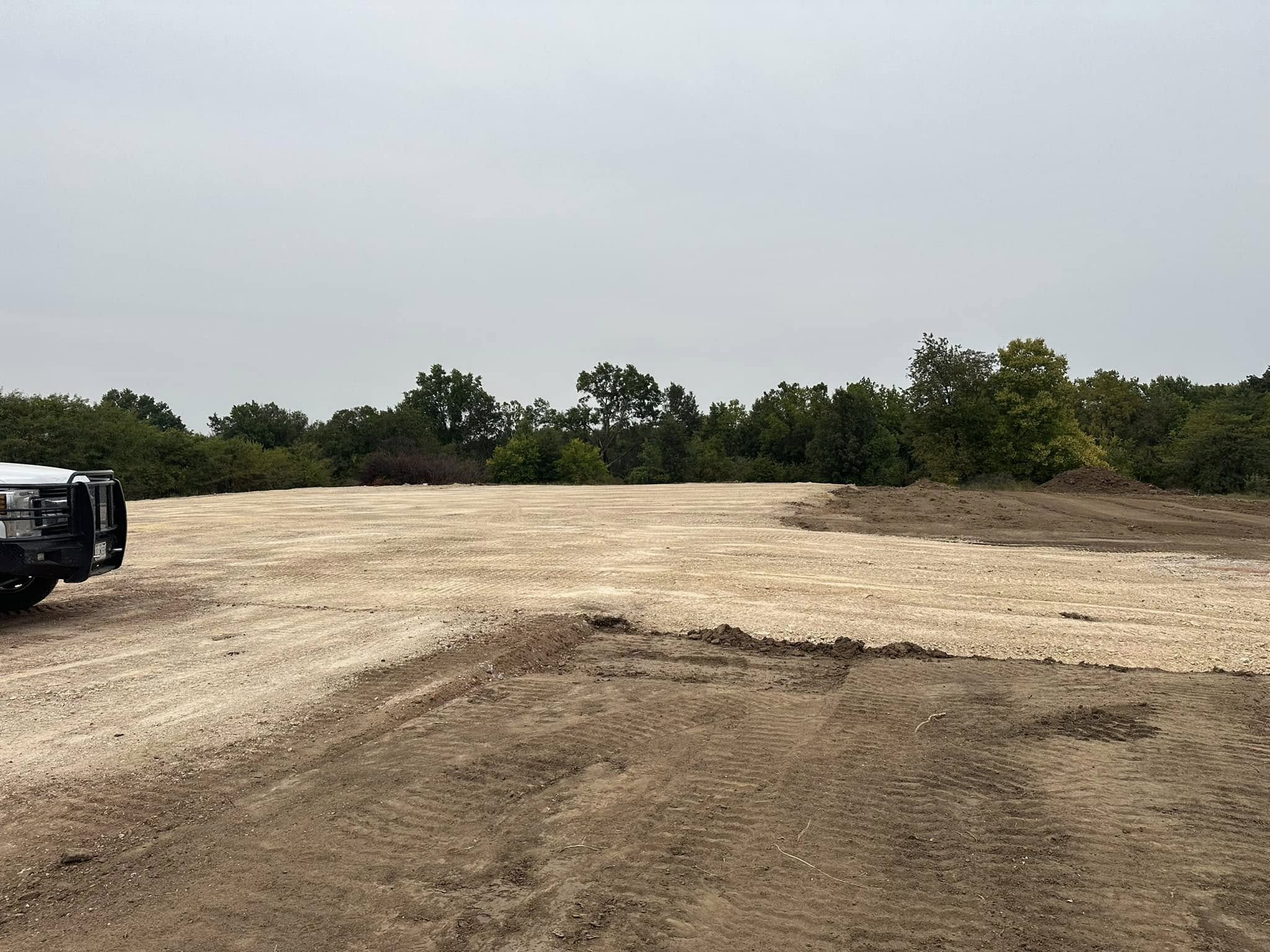 Pond excavation and grading on a Henry County, MO property Pond excavation and grading on a Henry County, MO property